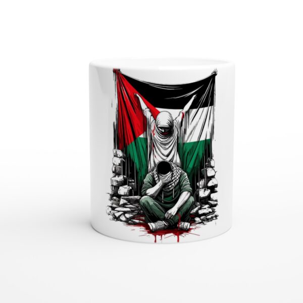 325 ml keramikkkrus for palestinsk motstand og støtte